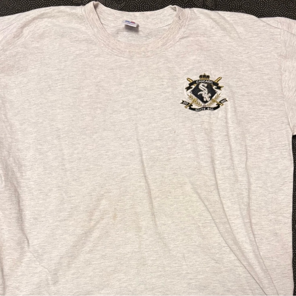 Russell Athletic Gray Chicago T-Shirt